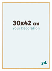 Austin Aluminium Bilderrahmen 30x42cm Gold Vintage Vorne Messe | Yourdecoration.de