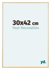 Austin Aluminium Bilderrahmen 30x42cm Gold Vintage Vorne Messe | Yourdecoration.de