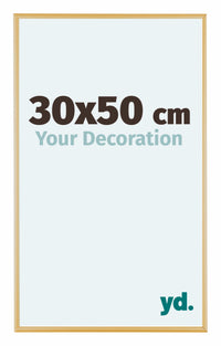 Austin Aluminium Bilderrahmen 30x50cm Gold Vintage Vorne Messe | Yourdecoration.de