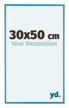 Austin Aluminium Bilderrahmen 30x50cm Stahl Blau Vorne Messe | Yourdecoration.de