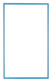 Austin Aluminium Bilderrahmen 30x50cm Stahl Blau Vorne | Yourdecoration.de