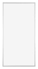 Austin Aluminium Bilderrahmen 30x60cm Silber Matt Vorne | Yourdecoration.de