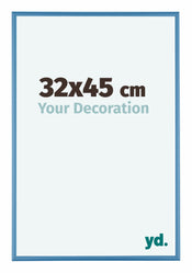Austin Aluminium Bilderrahmen 32x45cm Stahl Blau Vorne Messe | Yourdecoration.de