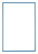 Austin Aluminium Bilderrahmen 32x45cm Stahl Blau Vorne | Yourdecoration.de