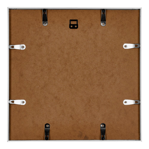 Austin Aluminium Bilderrahmen 35x35cm Silber Matt Ruckseite | Yourdecoration.de