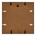 Austin Aluminium Bilderrahmen 35x35cm Silber Matt Ruckseite | Yourdecoration.de