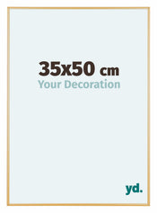 Austin Aluminium Bilderrahmen 35x50cm Gold Vintage Vorne Messe | Yourdecoration.de