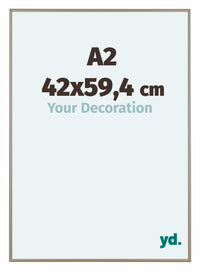 Austin Aluminium Bilderrahmen 42x59 4cm A2 Champagner Vorne Messe | Yourdecoration.de