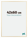 Austin Aluminium Bilderrahmen 42x60cm Gold Glanz Vorne Messe | Yourdecoration.de