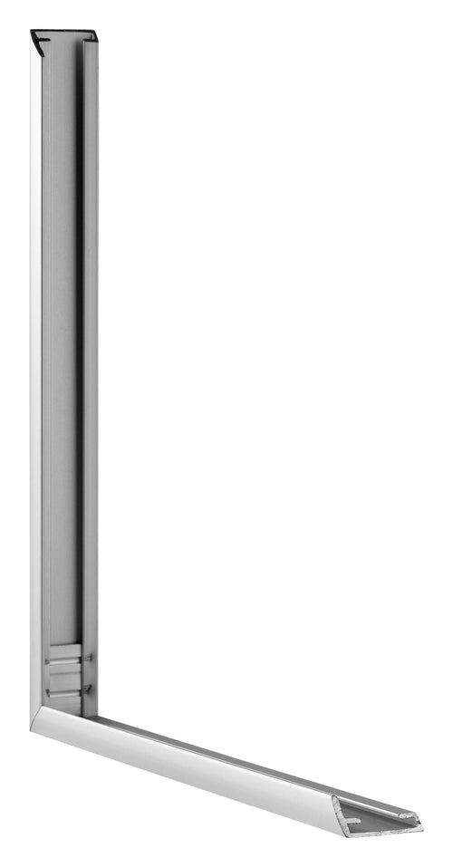Austin Aluminium Bilderrahmen 45x60cm Silber Matt Detail Querschnitt | Yourdecoration.de