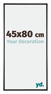 Austin Aluminium Bilderrahmen 45x80cm Schwarz Matt Vorne Messe | Yourdecoration.de