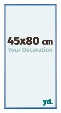 Austin Aluminium Bilderrahmen 45x80cm Stahl Blau Vorne Messe | Yourdecoration.de
