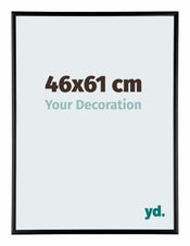 Austin Aluminium Bilderrahmen 46x61cm Schwarz Hochglanz Vorne Messe | Yourdecoration.de