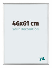 Austin Aluminium Bilderrahmen 46x61cm Silber Hochglanz Vorne Messe | Yourdecoration.de