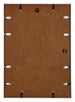 Austin Aluminium Bilderrahmen 48x68cm Silber Matt Ruckseite | Yourdecoration.de