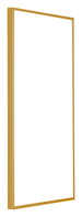 Austin Aluminium Bilderrahmen 50x100cm Gold Vintage Vorne Schrag | Yourdecoration.de