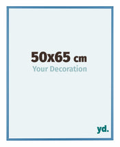 Austin Aluminium Bilderrahmen 50x65cm Stahl Blau Vorne Messe | Yourdecoration.de