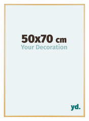 Austin Aluminium Bilderrahmen 50x70cm Gold Vintage Vorne Messe | Yourdecoration.de