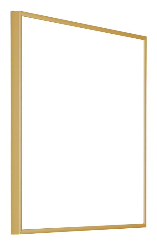 Austin Aluminium Bilderrahmen 55x55cm Gold Vintage Vorne Schrag | Yourdecoration.de
