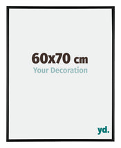 Austin Aluminium Bilderrahmen 60x70cm Schwarz Hochglanz Vorne Messe | Yourdecoration.de