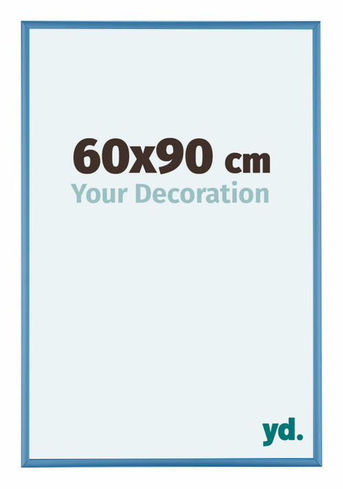 Austin Aluminium Bilderrahmen 60x90cm Stahl Blau Vorne Messe | Yourdecoration.de