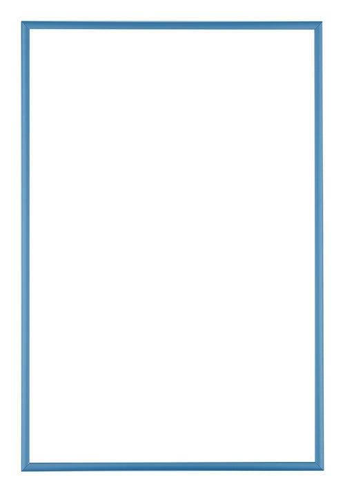 Austin Aluminium Bilderrahmen 60x90cm Stahl Blau Vorne | Yourdecoration.de