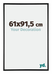 Austin Aluminium Bilderrahmen 61x91 5cm Schwarz Hochglanz Vorne Messe | Yourdecoration.de