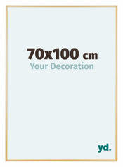 Austin Aluminium Bilderrahmen 70x100cm Gold Vintage Vorne Messe | Yourdecoration.de