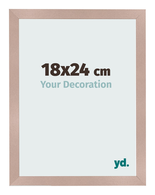 Bilderrahmen 18x24 cm Altrosa MDF Bologna Vorne Messe | Yourdecoration.de