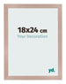 Bilderrahmen 18x24 cm Altrosa MDF Bologna Vorne Messe | Yourdecoration.de