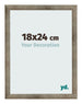 Bilderrahmen 18x24 cm Metall Vintage MDF Bologna Vorne Messe | Yourdecoration.de