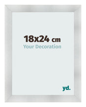 Bilderrahmen 18x24cm Aluminium Gebürstet MDF Pisa Vorne Messe | Yourdecoration.de