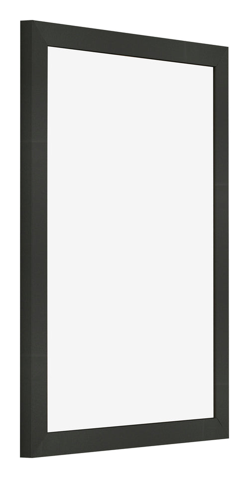 Bilderrahmen 18x24cm Antrazit MDF Bologna Vorne Schrag | Yourdecoration.de