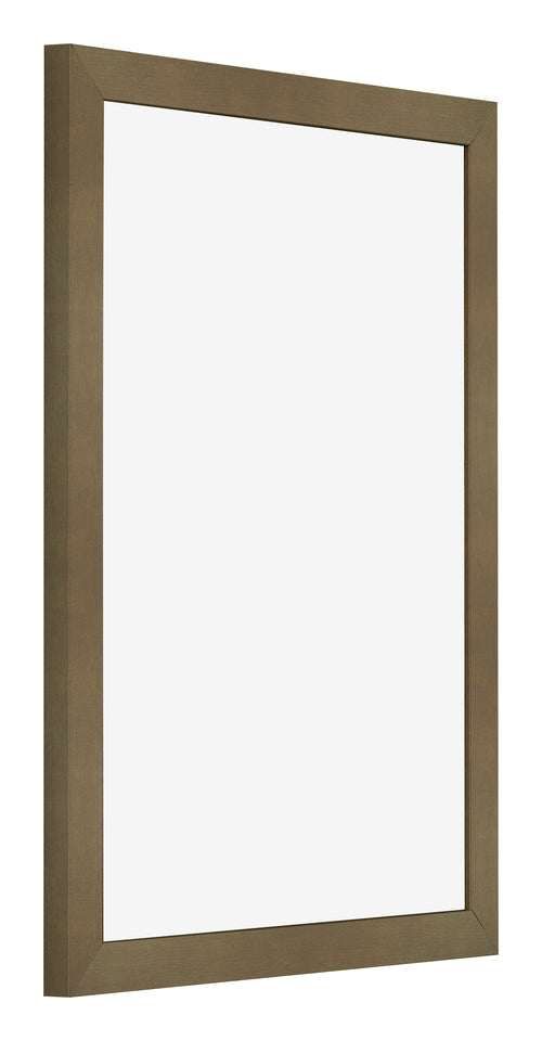 Bilderrahmen 18x24cm Bronze Dekor MDF Bologna Vorne Schrag | Yourdecoration.de