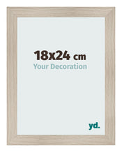 Bilderrahmen 18x24cm Eiche Rustikal MDF Pisa Vorne Messe | Yourdecoration.de