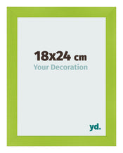 Bilderrahmen 18x24cm Grün MDF Pisa Vorne Messe | Yourdecoration.de
