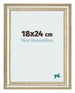 Bilderrahmen 18x24cm Metallglanz MDF Lazio Vorne Messe | Yourdecoration.de