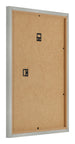 Bilderrahmen 18x24cm Silber Matt MDF Bologna Ruckseite Schrag | Yourdecoration.de