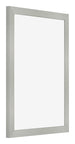 Bilderrahmen 18x24cm Silber Matt MDF Bologna Vorne Schrag | Yourdecoration.de