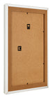 Bilderrahmen 18x24cm Weiss Gewischt MDF Lazio Ruckseite Schrag | Yourdecoration.de