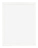 Bilderrahmen 18x24cm Weiss Hochglanz MDF Bologna Vorne | Yourdecoration.de