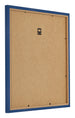 Bilderrahmen 20x20cm Dunkelblau MDF Bologna Ruckseite Schrag | Yourdecoration.de