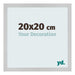 Bilderrahmen 20x20cm Edelstahl MDF Bologna Vorne Messe | Yourdecoration.de