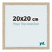 Bilderrahmen 20x20cm Sonoma Eiche MDF Bologna Vorne Messe | Yourdecoration.de