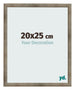 Bilderrahmen 20x25 cm Metall Vintage MDF Bologna Vorne Messe | Yourdecoration.de