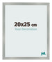 Bilderrahmen 20x25cm Aluminium Gebürstet MDF Bologna Vorne Messe | Yourdecoration.de