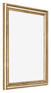 Bilderrahmen 20x25cm Gold Antik MDF Lazio Vorne Schrag | Yourdecoration.de