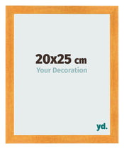 Bilderrahmen 20x25cm Orange MDF Pisa Vorne Messe | Yourdecoration.de