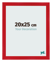 Bilderrahmen 20x25cm Rot MDF Pisa Vorne Messe | Yourdecoration.de