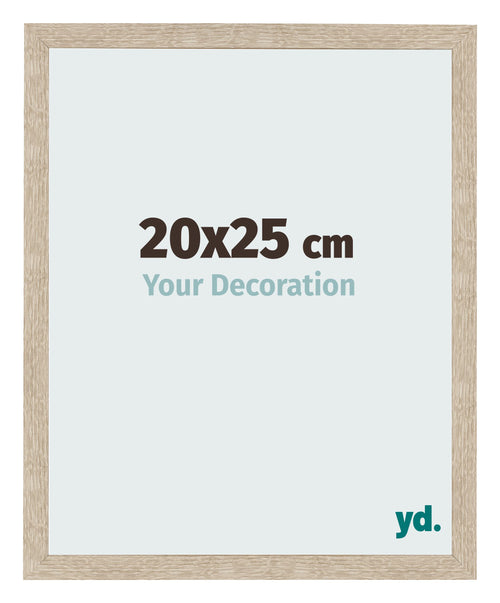 Bilderrahmen 20x25cm Sonoma Eiche MDF Bologna Vorne Messe | Yourdecoration.de